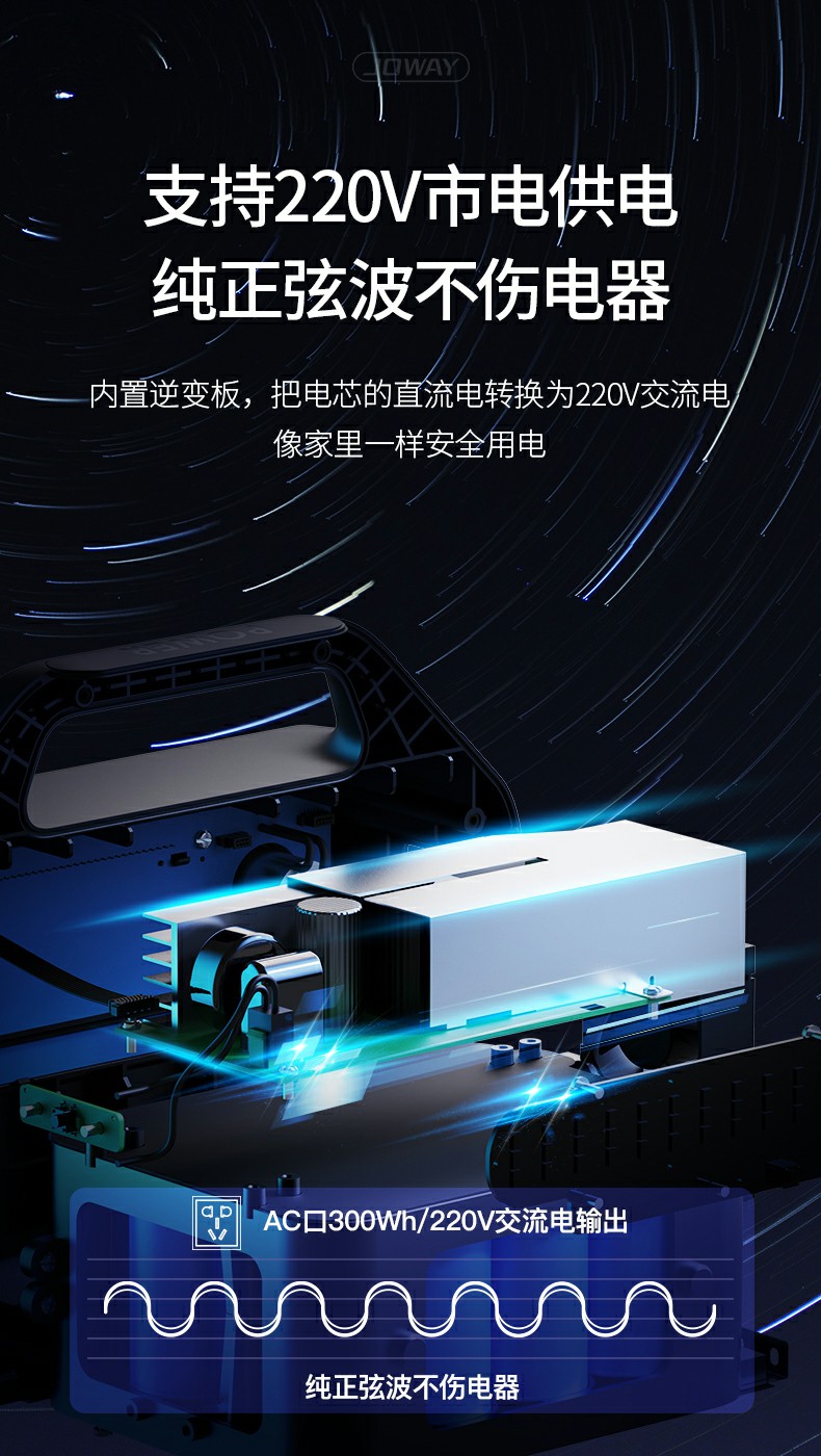 HW01 智mini 300W便携式户外储能_智ZI系列_深圳市royal皇家88电源有限公司
