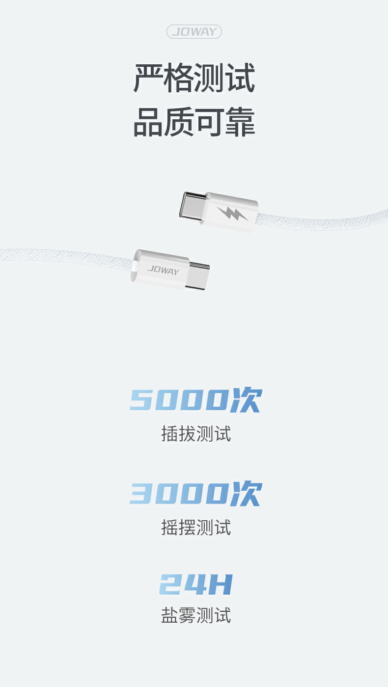 CC015 原系列双Type-c快充编织数据线_数据线_深圳市royal皇家88电源有限公司